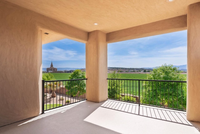 3134 S 355 W, Washington, UT 84780 - balcony featuring a rural view