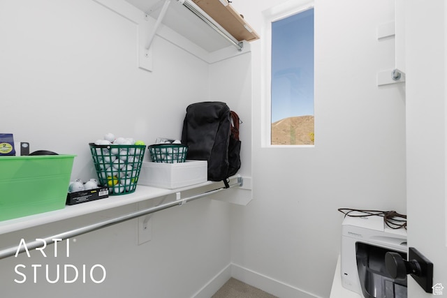 view of spacious closet