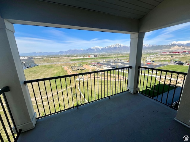 14643 S Mckellen Dr W Unit D302, Herriman, UT 84096 - balcony featuring a mountain view