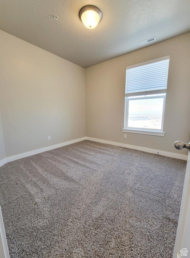 14643 S Mckellen Dr W Unit D302, Herriman, UT 84096 - empty room featuring a textured ceiling, baseboards, and carpet floors