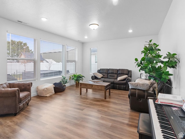826 W 700 S, American Fork, UT 84003 - living area featuring wood finished floors, recessed lighting, and baseboards