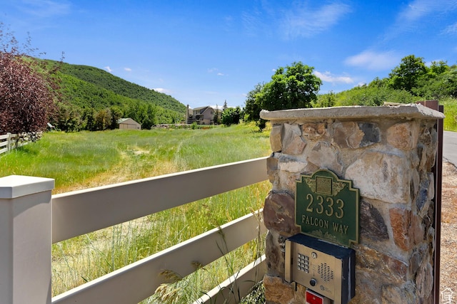 2333 S Falcon Way, Huntsville, UT 84317 - community sign featuring a mountain view