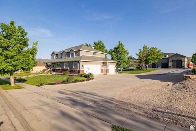 2859 W Country Classic Dr, Bluffdale, UT 84065 - view of front of home featuring driveway and a front yard