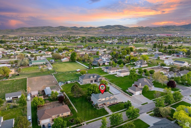 2859 W Country Classic Dr, Bluffdale, UT 84065 - view of property location featuring a mountainous background and nearby suburban area