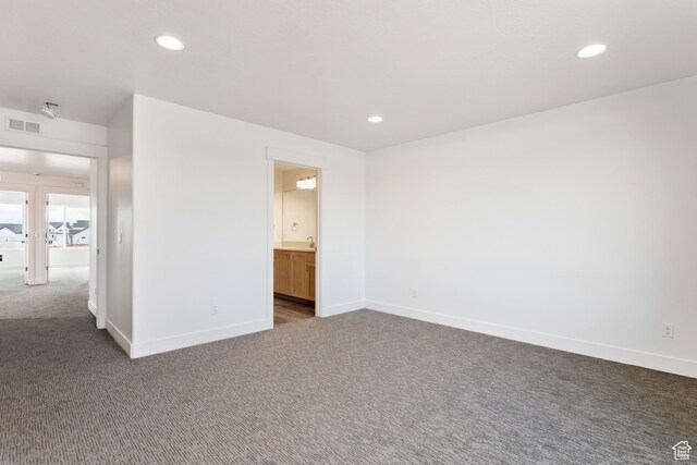 1667 W 2770 S Unit 206, Syracuse, UT 84075 - spare room featuring carpet, recessed lighting, and baseboards