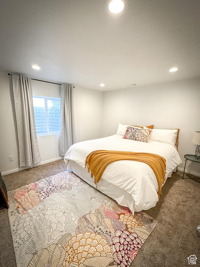 1154 S 1430 E, Provo, UT 84606 - carpeted bedroom with recessed lighting and baseboards