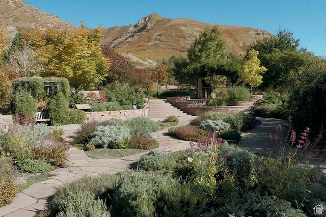 317 W Azure Sky Ln Unit 5-23, Salt Lake City, UT 84103 - surrounding community with a mountain view