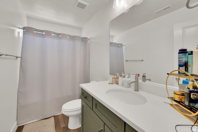 1293 N 3960 W Unit 457, Lehi, UT 84043 - bathroom featuring toilet, vanity, and wood finished floors