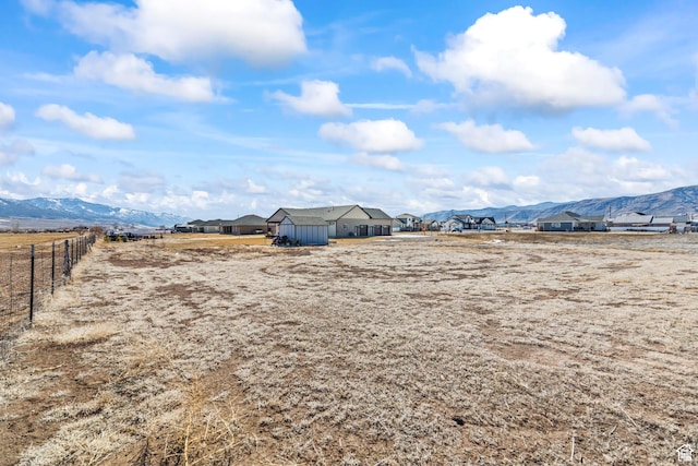2201 S 380 W, Richfield, UT 84701 - view of yard featuring fence and a mountain view