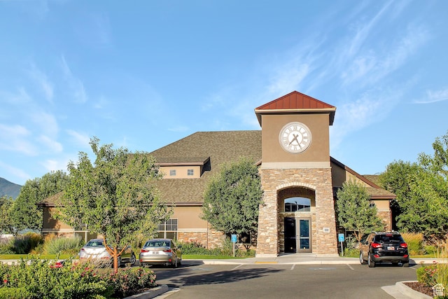 920 W Stonehaven Dr, North Salt Lake, UT 84054 - view of building exterior with uncovered parking