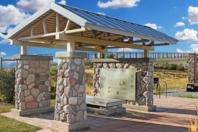 920 W Stonehaven Dr, North Salt Lake, UT 84054 - surrounding community with a gazebo
