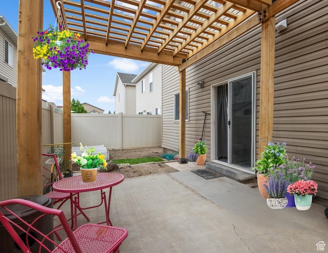 920 W Stonehaven Dr, North Salt Lake, UT 84054 - fenced backyard with a patio and a pergola