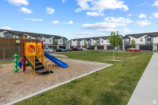 856 E 250 N, Hyrum, UT 84319 - community play area with a residential view and a lawn