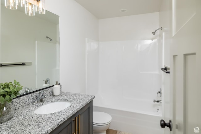 856 E 250 N, Hyrum, UT 84319 - full bathroom with  shower combination, toilet, and vanity