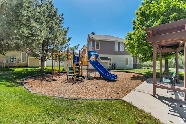 1524 W Napa Ave S, Bluffdale, UT 84065 - community playground featuring a yard