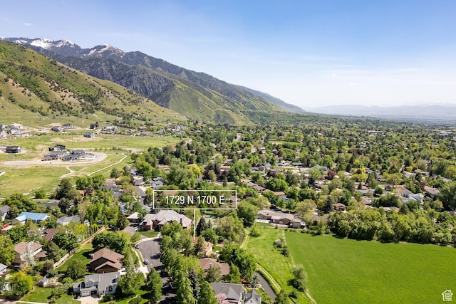 1729 N 1700 E, North Logan, UT 84341 - aerial view of a mountain backdrop