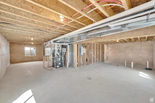 241 W 825 S Unit 305, Willard, UT 84340 - basement featuring electric panel and heating unit