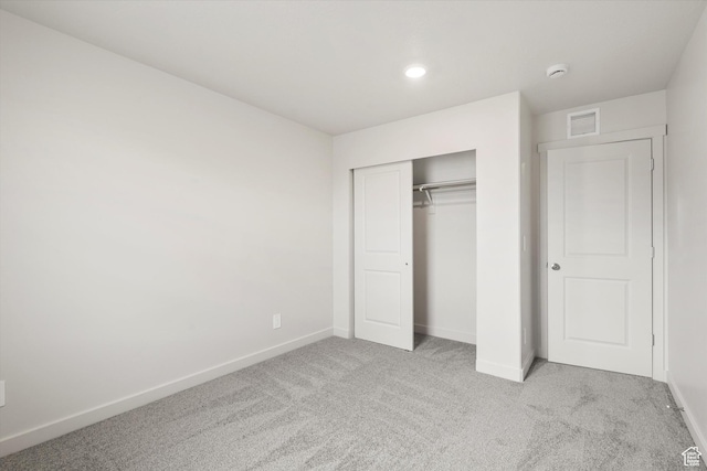 3457 S 3100 W Unit 174, West Haven, UT 84401 - unfurnished bedroom featuring carpet flooring, a closet, and recessed lighting
