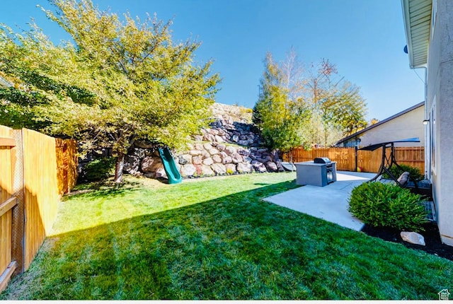 4382 N Pheasant Ridge Trl, Lehi, UT 84043 - view of yard with a patio area