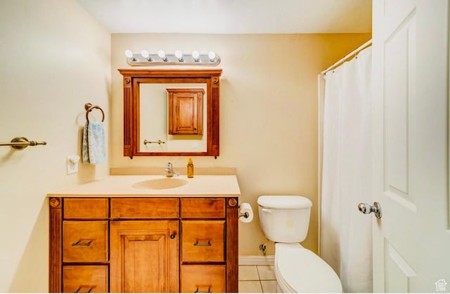 4382 N Pheasant Ridge Trl, Lehi, UT 84043 - full bathroom featuring tile patterned floors, vanity, toilet, and baseboards