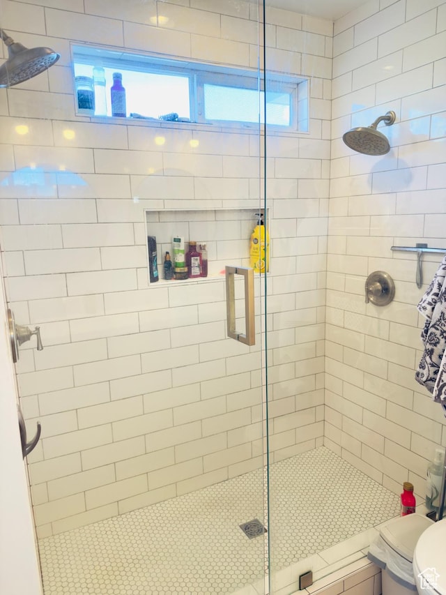 4382 N Pheasant Ridge Trl, Lehi, UT 84043 - full bath featuring a shower stall and toilet