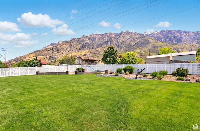 7639 S 475 W, Willard, UT 84340 - view of yard with a mountain view