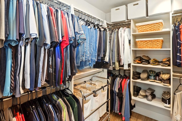 7639 S 475 W, Willard, UT 84340 - spacious closet featuring wood finished floors