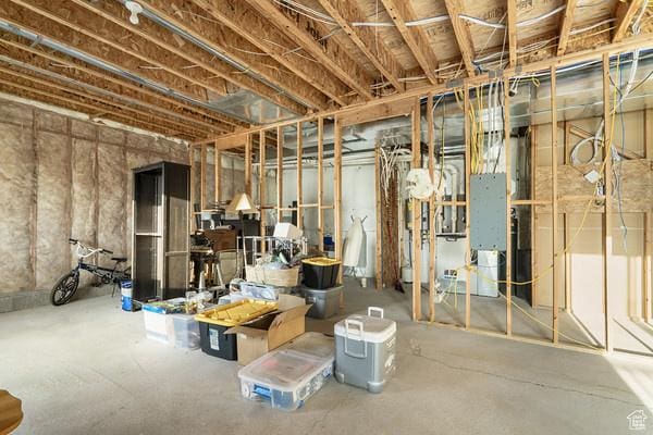 6966 N S Pass Rd, Eagle Mountain, UT 84005 - view of unfinished below grade area