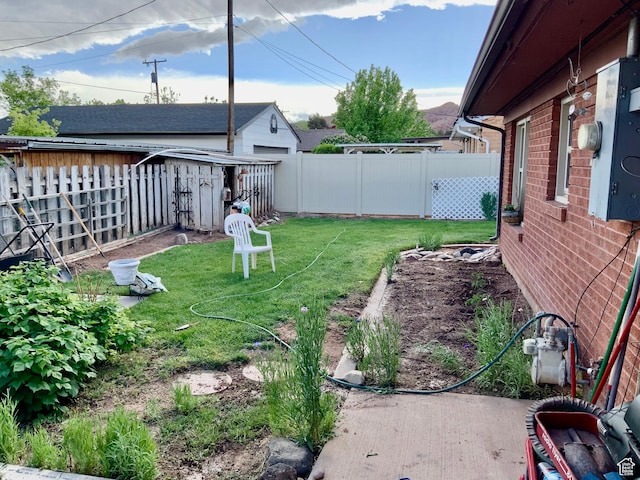111 W 570 N, Richfield, UT 84701 - view of yard featuring a storage shed and an outdoor structure