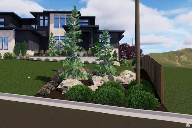 3756 E Hermes Dr, Salt Lake City, UT 84124 - view of yard