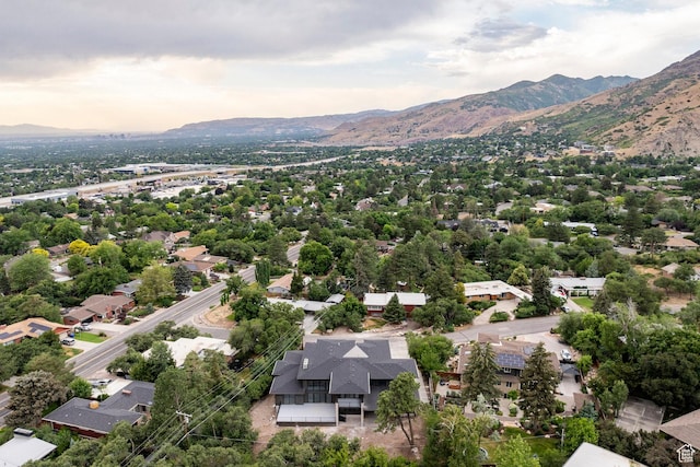 3756 E Hermes Dr, Salt Lake City, UT 84124 - bird's eye view of a mountainous background