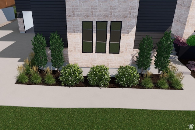 3756 E Hermes Dr, Salt Lake City, UT 84124 - view of side of home featuring stone siding