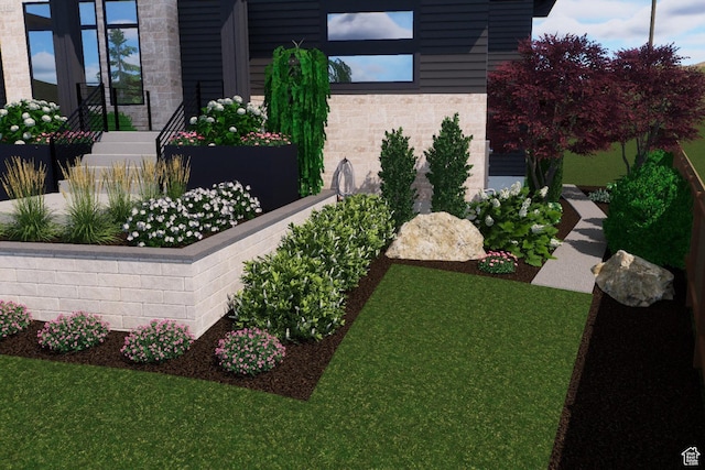3756 E Hermes Dr, Salt Lake City, UT 84124 - view of yard