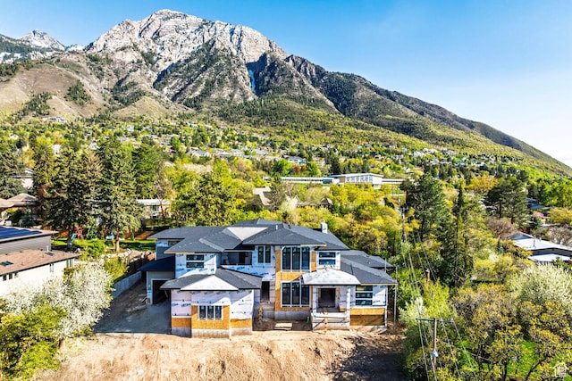 view of mountain backdrop