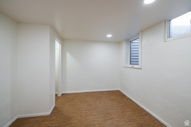 142 Hillside Dr, Moab, UT 84532 - basement featuring baseboards and recessed lighting