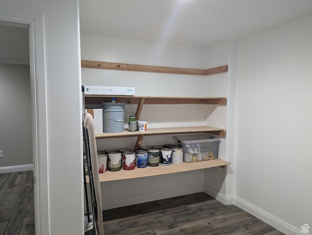 view of pantry