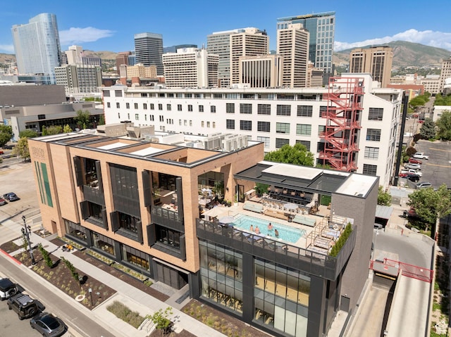 159 W Broadway Unit 411, Salt Lake City, UT 84101 - view of urban area featuring a pool