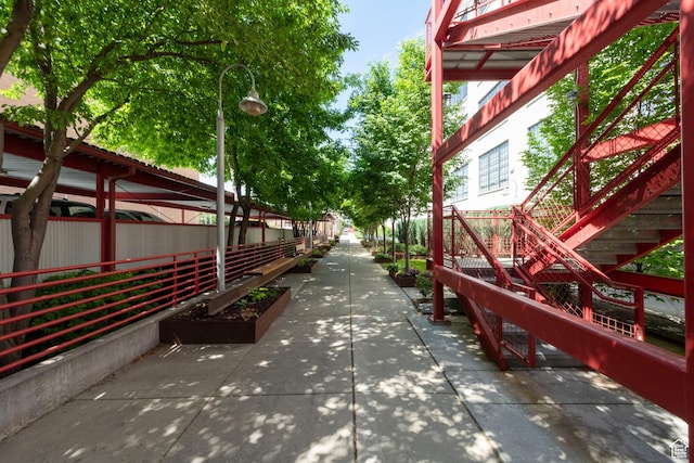 159 W Broadway Unit 411, Salt Lake City, UT 84101 - view of community with stairway