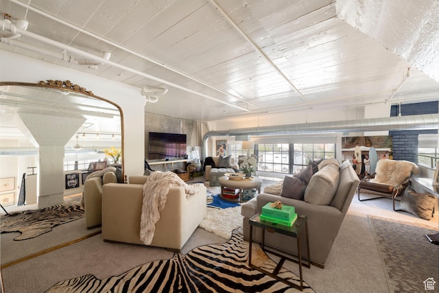 159 W Broadway Unit 411, Salt Lake City, UT 84101 - view of carpeted living area