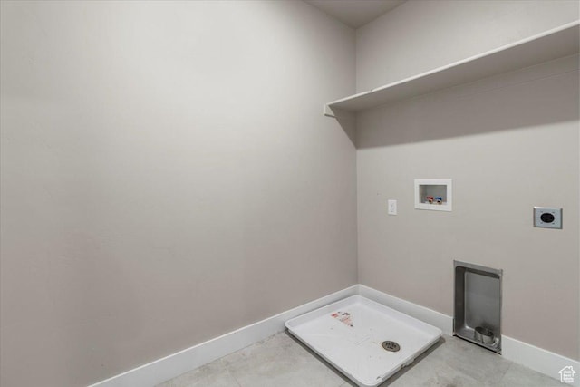 930 N 90 W, Santaquin, UT 84655 - laundry room featuring washer hookup, electric dryer hookup, and baseboards