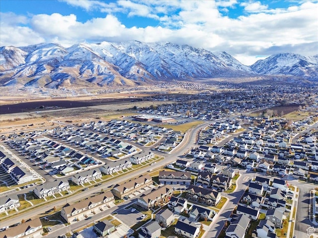 930 N 90 W, Santaquin, UT 84655 - aerial view of property's location featuring mountains