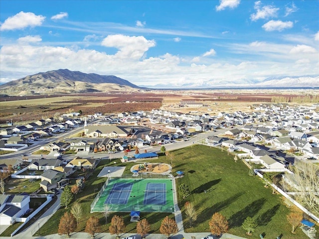 930 N 90 W, Santaquin, UT 84655 - aerial view of property's location featuring nearby suburban area and mountains
