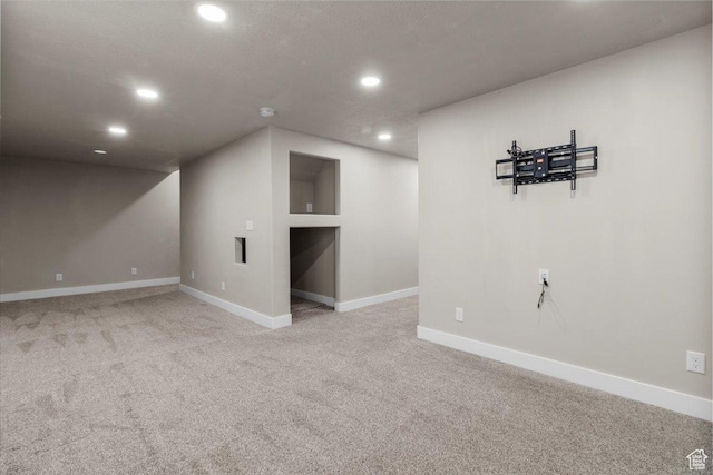 930 N 90 W, Santaquin, UT 84655 - finished basement with recessed lighting, carpet floors, and baseboards