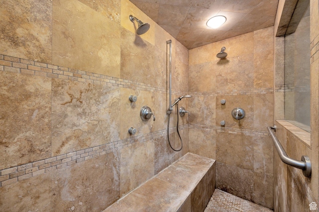 14046 S Emmeline Dr, Herriman, UT 84096 - bathroom with tiled shower