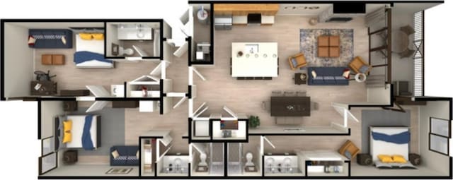 35 E 150th St S Unit D101, Garden City, UT 84028 - room layout