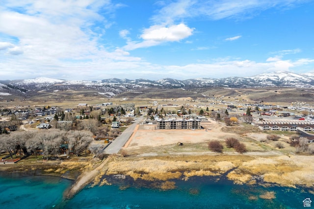 35 E 150th St S Unit D101, Garden City, UT 84028 - aerial view of mountains