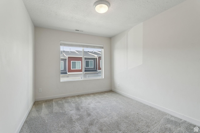 3714 W Soft Whisper Way, Herriman, UT 84096 - carpeted empty room with a textured ceiling and baseboards
