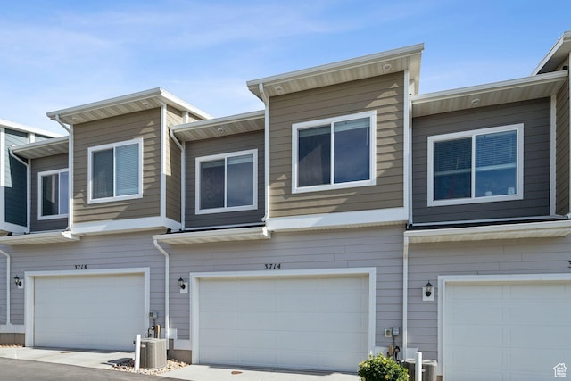 3714 W Soft Whisper Way, Herriman, UT 84096 - multi unit property featuring an attached garage and central air condition unit
