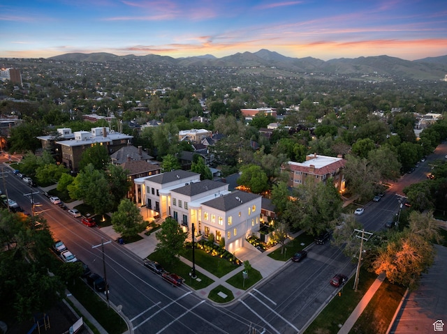 54 N B St, Salt Lake City, UT 84103 - drone / aerial view of a mountain backdrop