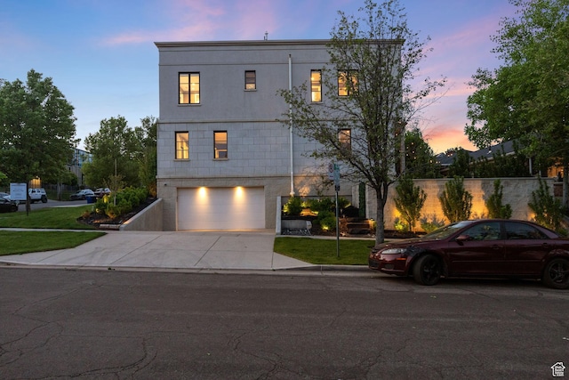 54 N B St, Salt Lake City, UT 84103 - view of front of property with driveway and an attached garage